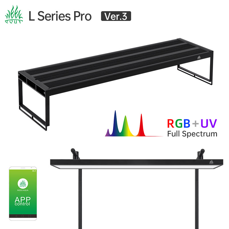 WEEK AQUA L600 Pro 60W 照明器具 WEEK AQUA L Series Version 3.0 - Latest Model 2025 – Aqua