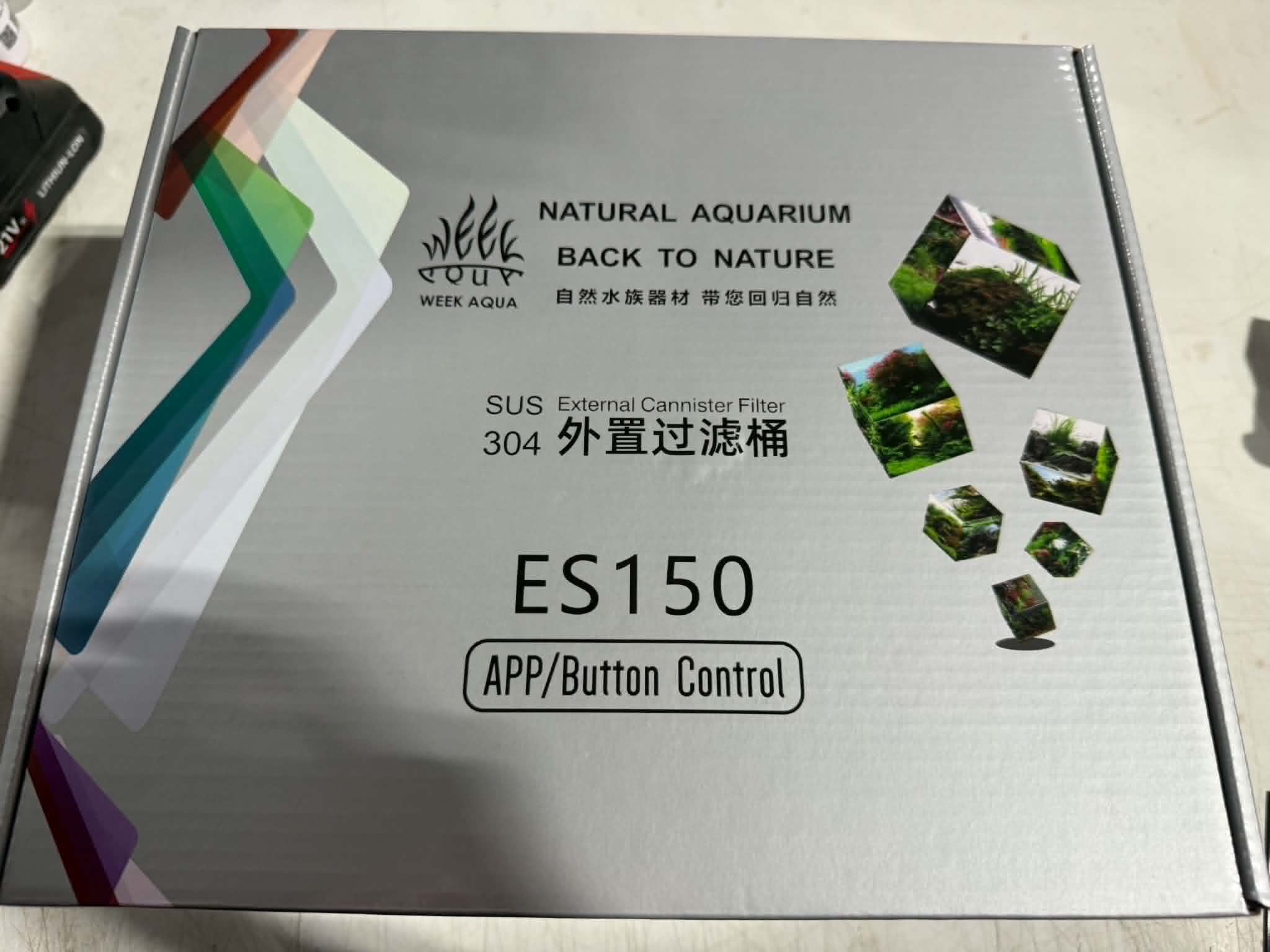 Week Aqua Stainless Steel Canister Filter – ES150 & ES250