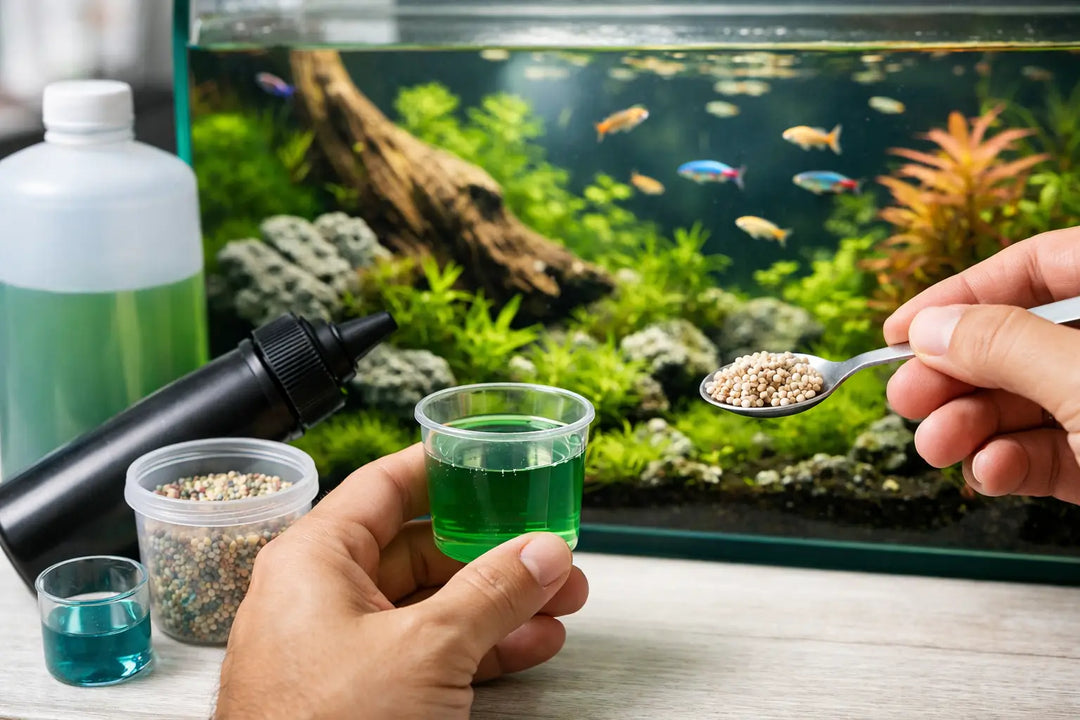 How to Dose Aquarium Fertilizer Correctly