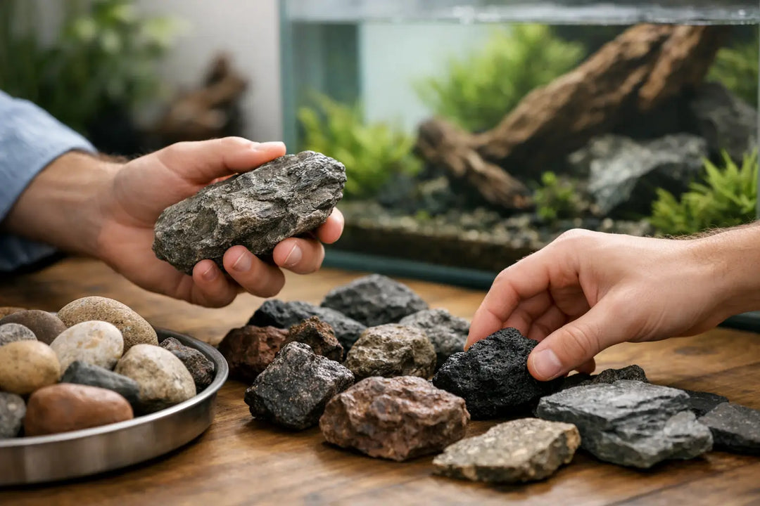 How to Hand Pick Aquarium Rocks