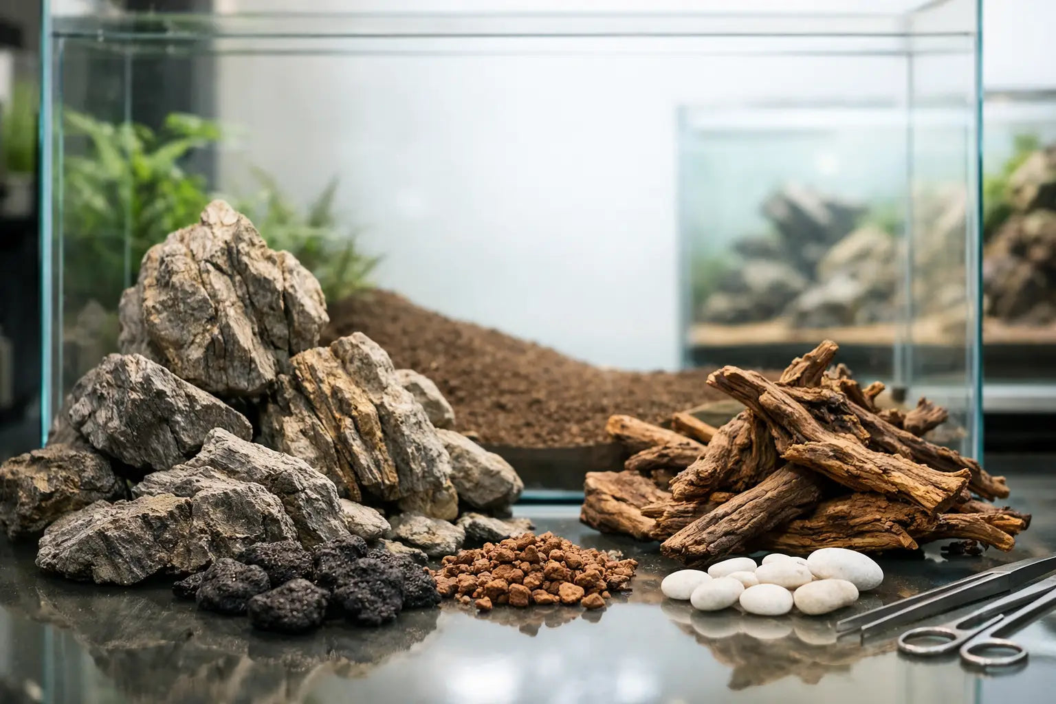 Aquascape Hardscape Selection Guide