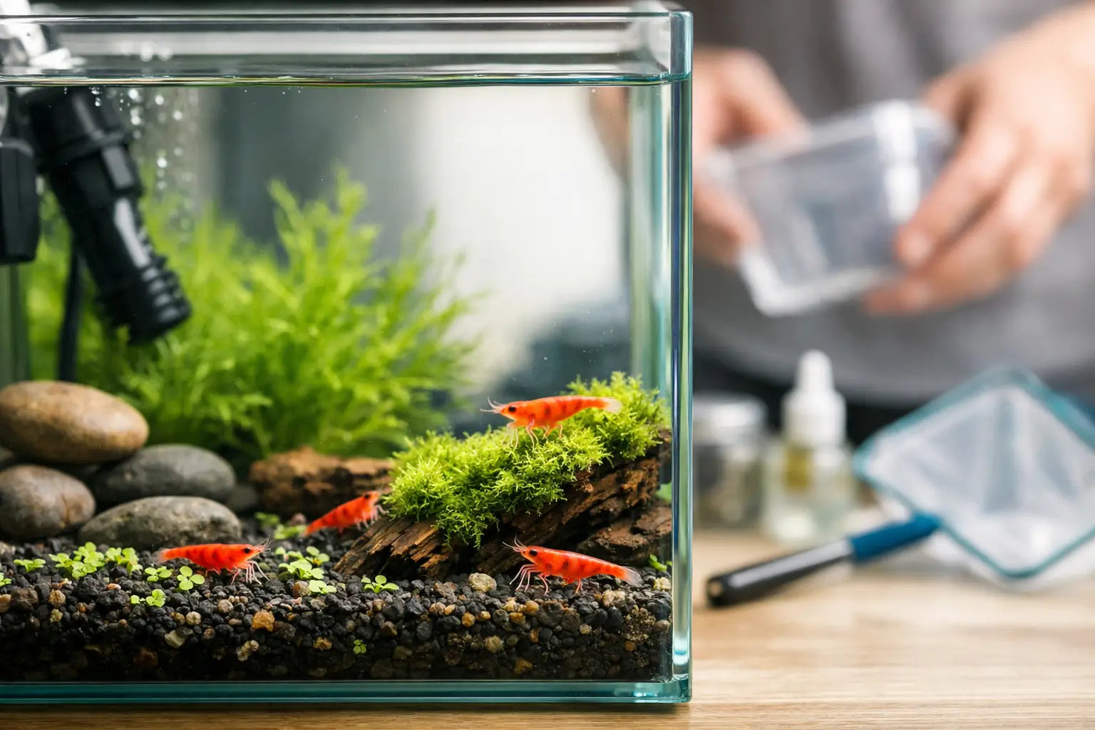 Beginner Shrimp Tank Setup Guide