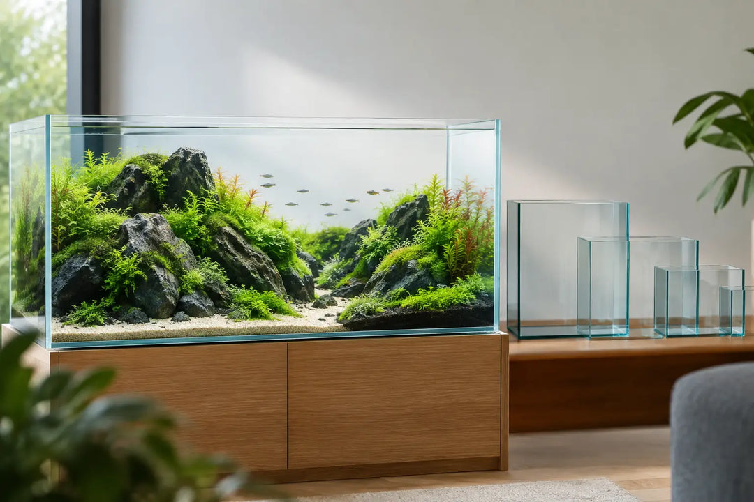 Rimless Aquarium Size Guide for Better Aquascapes