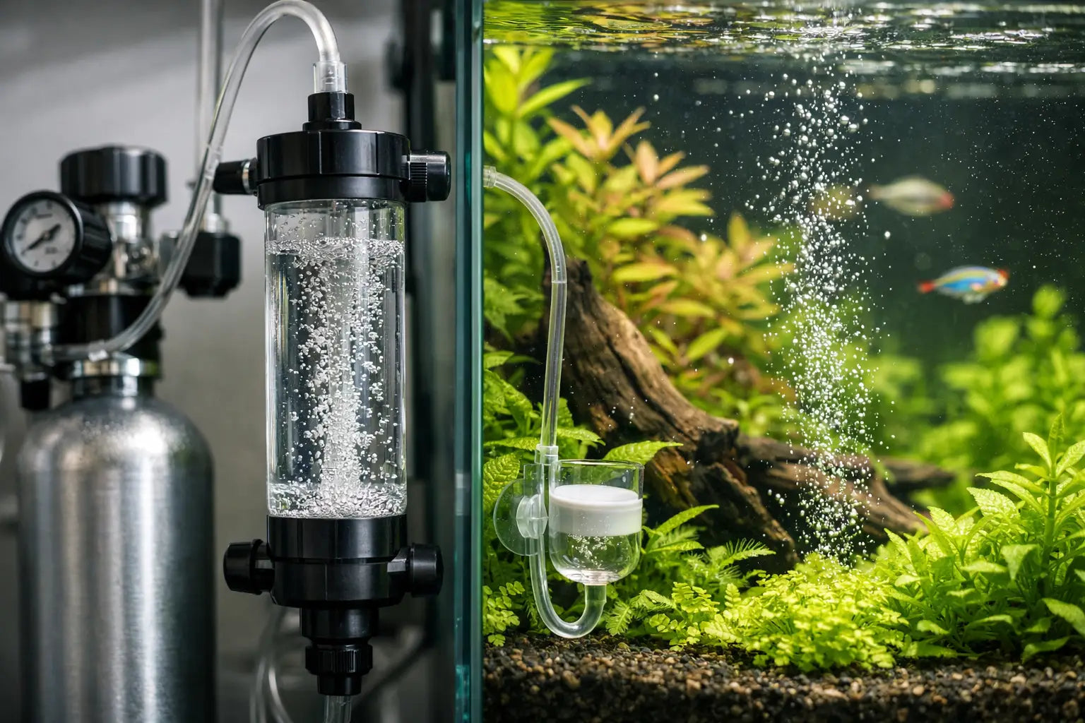 CO2 Reactor Basics for Planted Tanks
