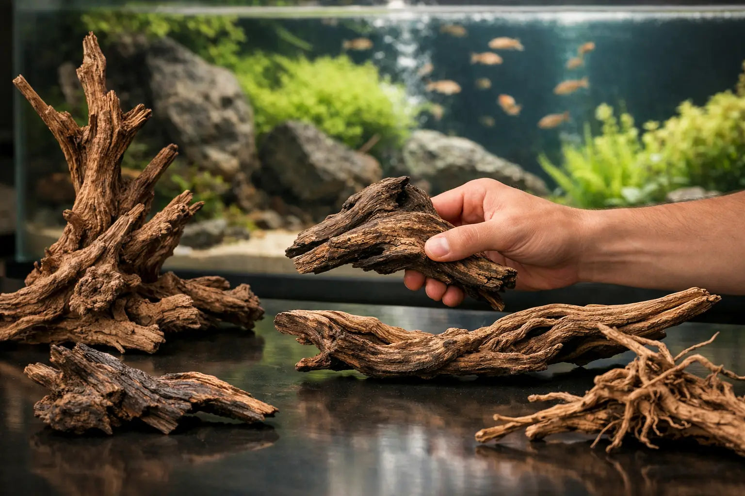 Hand Picked Aquarium Driftwood Guide