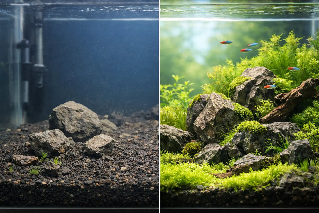 Aquascape Before and After Example That Works