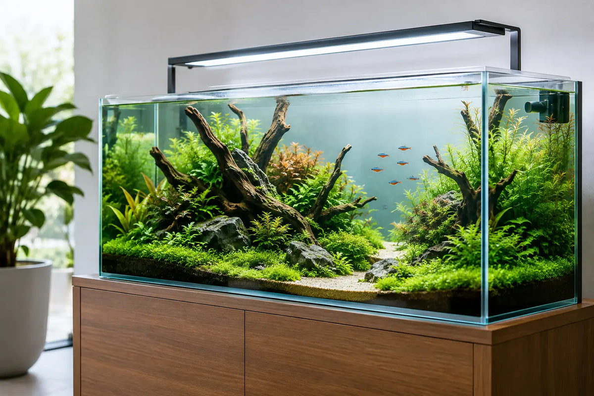 Custom Aquarium Build Example for Planted Tanks