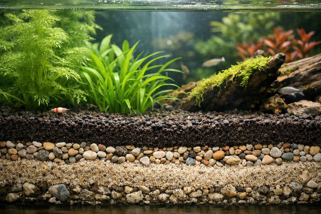 Aquarium Substrate Depth Guide for Planted Tanks