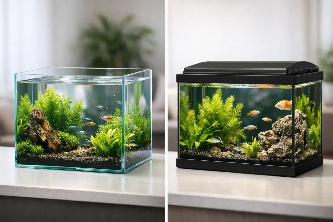 Rimless Aquarium vs Framed Aquarium