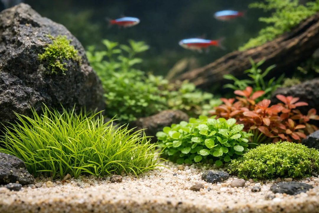 10 Foreground Plants for Nano Tank Layouts