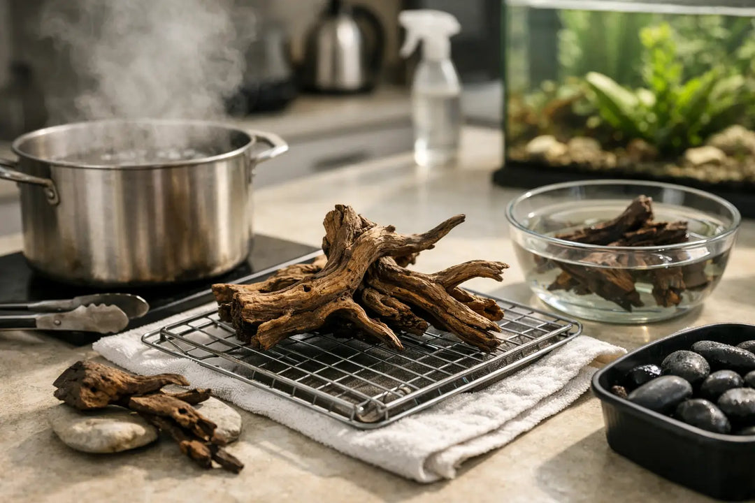 How to Prepare Driftwood Aquarium Safe
