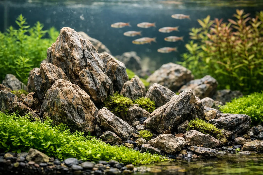 Aquascaping Rocks for Planted Tank Layouts
