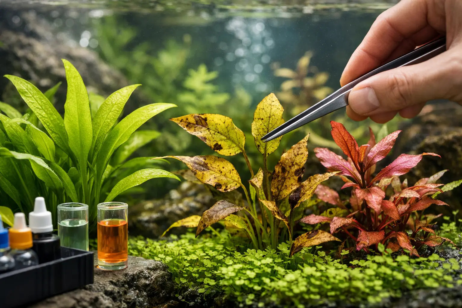 Aquarium Plant Nutrient Deficiencies Guide