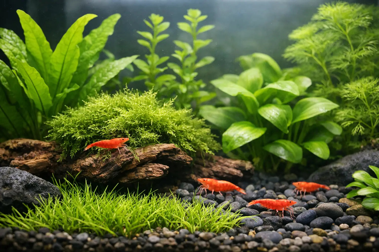 10 Best Plants for Shrimp Tank Setups