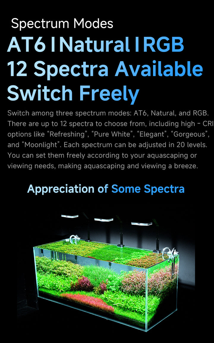 Netlea 6S Bracket Light Gen 3 - Smart Aquarium LED