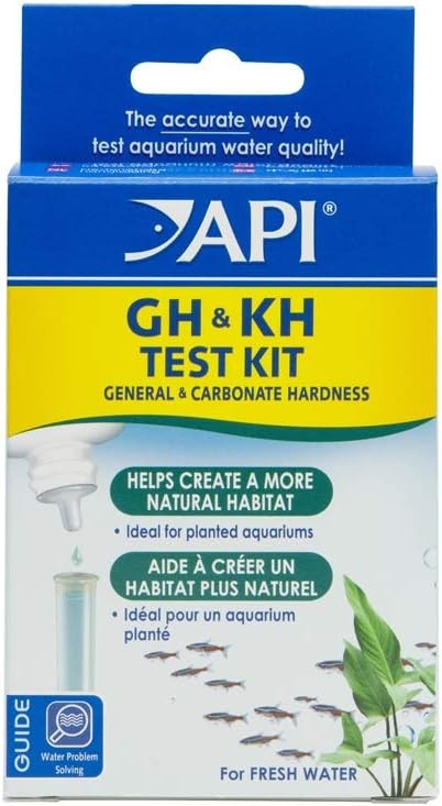 API GH &amp; KH TEST KIT Freshwater Aquarium Water Test Kit