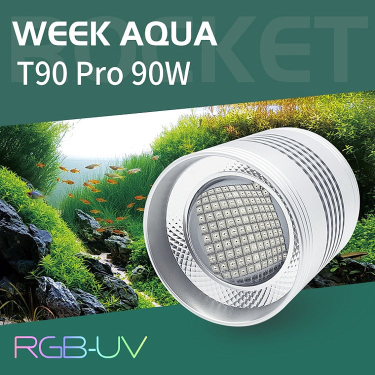 WEEKAQUA NEW AQUA FLARE UVA T90 RGB - 魚用品/水草