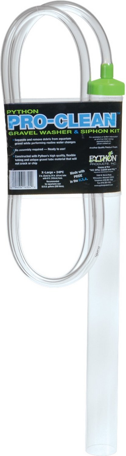 Python Pro-Clean Gravel Washer and Siphon Kit for Aquariums