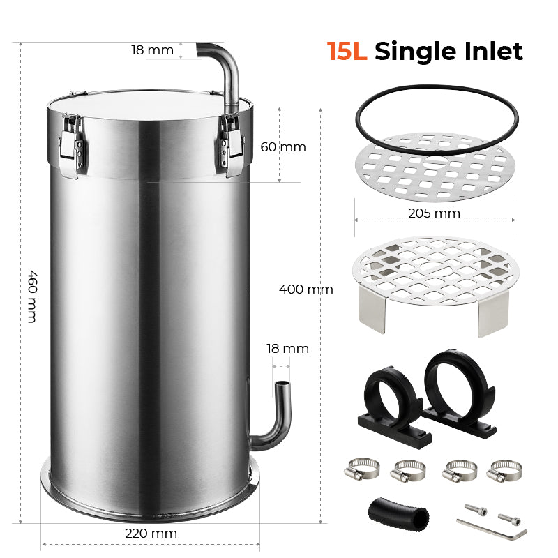 Stainless Steel Canister Filter Package
