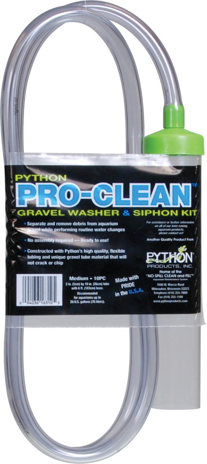 Python Pro-Clean Gravel Washer and Siphon Kit for Aquariums