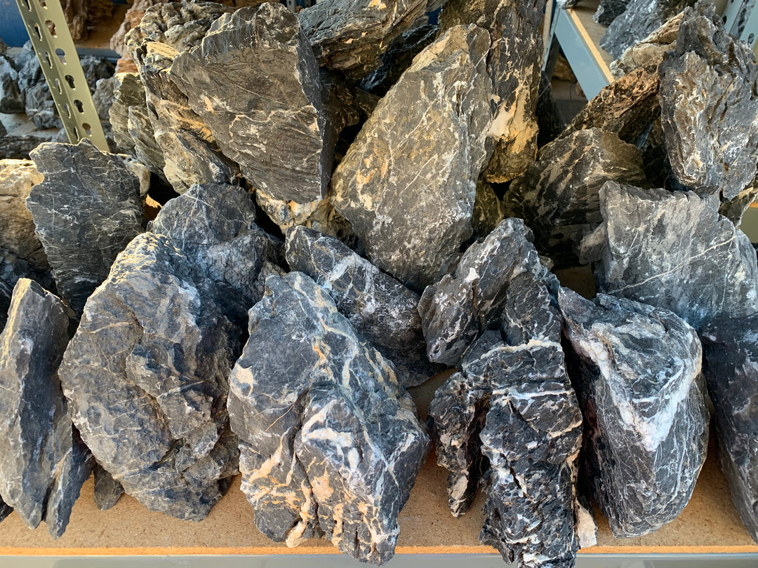 Black Mountain Seiryu Stone by lbs